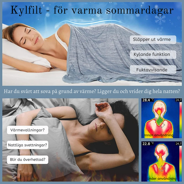Kylfilt för Sommarvärme