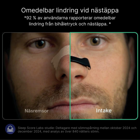 Intake Näsexpander för Lättare Andning