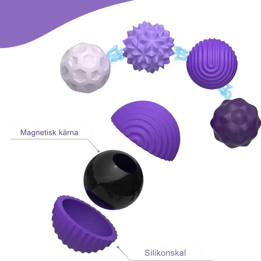 Magnetiska Stressbollar för Fidgeting