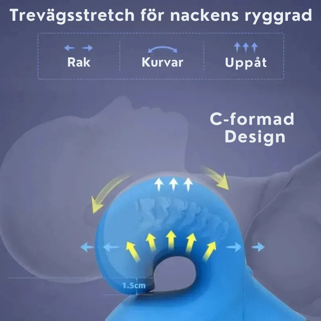 Massagekudde för nacke