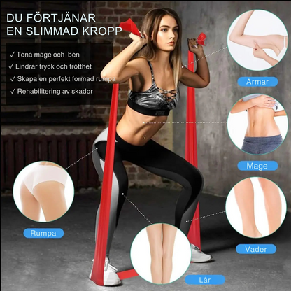 Yoga Elastiska Motståndsband