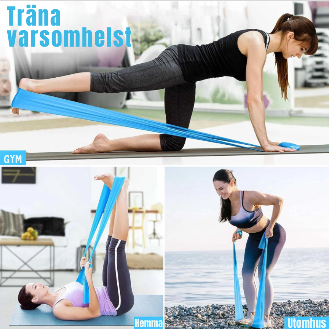 Yoga Elastiska Motståndsband