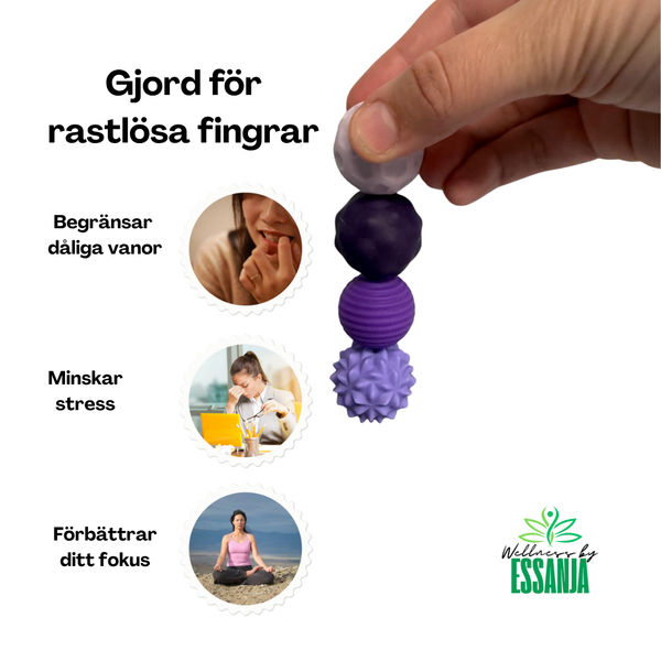 Magnetiska Stressbollar för Fidgeting