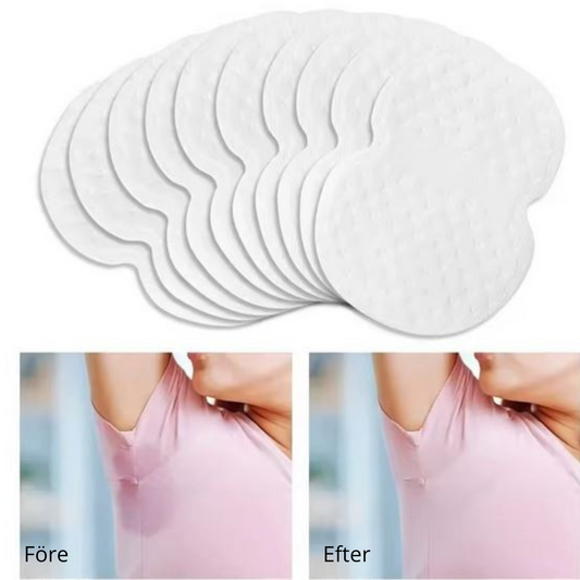 Svettabsorberande pads - svettskydd